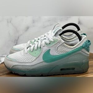 Nike Air Max Terrascape 90 Aura Washed Teal Blue Sneaker Mens Size 8